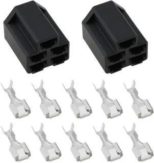 Dailygoods- Ontstekingssleutel set 2 stuks - Connector voor grasmaaier - 5-pins schakelaar - Compatibel met John Deere - Vervangt beschadigde componenten - Zorgt voor stabiele aansluiting
