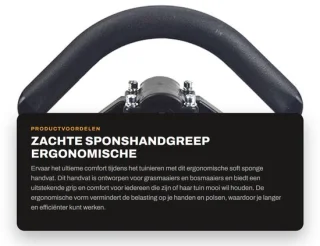 Dailygoods sponshandgreep voor grasmaaier en bosmaaier