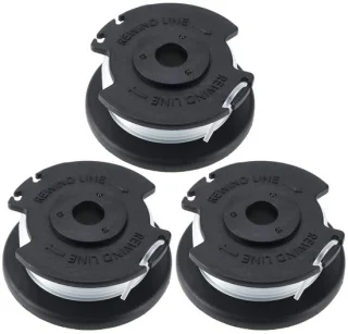 Dailygoods- Spool Line Vervangend - 3x Grasmaaier Spoel - 4,9 m Lengte - 1,6 mm Diameter - Duurzaam Nylon/ABS - Eenvoudig te Installeren - Grasmaaierlijn