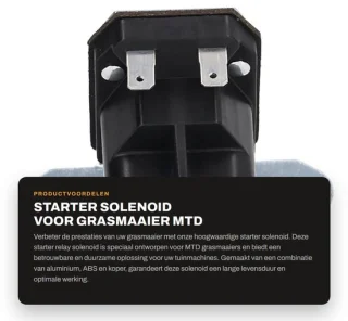 Dailygoods startrelais aluminium 12v
