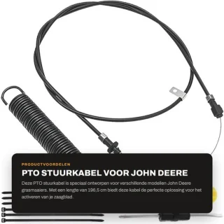 Dailygoods stuurkabel GY22387 John Deere 100-serie