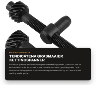 Dailygoods Tendicatena kettingspanner voor Lawnflite/Carlton Painier