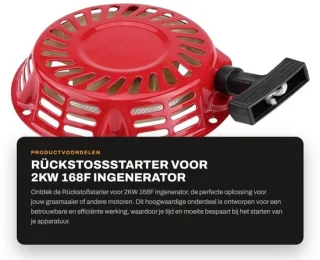 Dailygoods terugslagstarter 2kw ingenerator