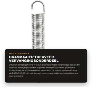 Dailygoods trekveer 08320300 voor Ariens/Gravely grasmaaier