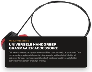 Dailygoods universele grasmaaierhandgreep