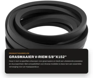 Dailygoods v-riem 5/8''x152''