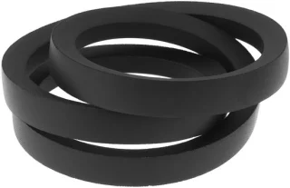 Dailygoods v-riem neopreen 17 mm met buitenomtrek 1085 mm
