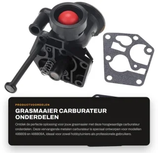 Dailygoods vervangende carburateur voor grasmaaier