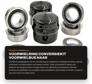 Dailygoods voorwielring conversiekit