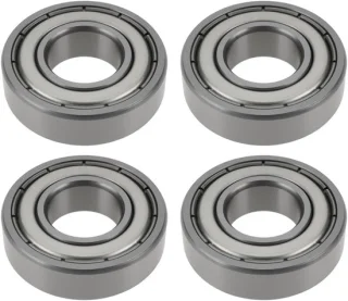 Dailygoods wiellager 1-1/8" x 1/2" x 5/16" - 4 stuks