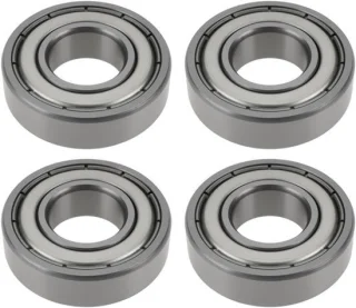 Dailygoods wiellager 1-1/8" x 1/2" x 5/16" 4 stuks