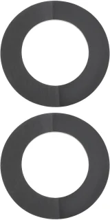 Dailygoods wrijvingsschijf 140 mm 2 stuks binnendiameter 85,5 mm dikte 3 mm