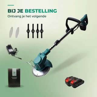 DailySupplies® Zweefmaaier Boschmaaier Accu Grastrimmer