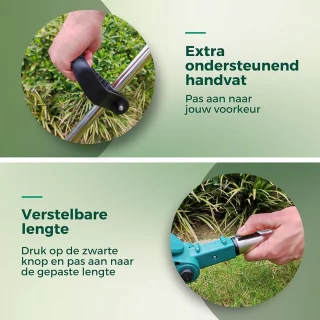 DailySupplies® Zweefmaaier Boschmaaier Accu Grastrimmer
