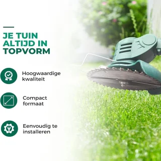 DailySupplies® Zweefmaaier Boschmaaier Accu Grastrimmer