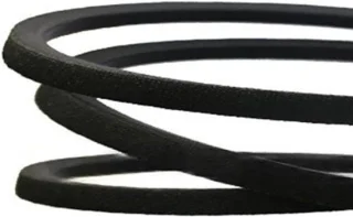 Dekriem v-riem maaier 155 1/8 x 1/2 inch zwart