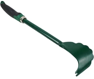 Dekschraper voor grasmaaier – tuinschraper – robuust staal – 40,5 cm – zwart