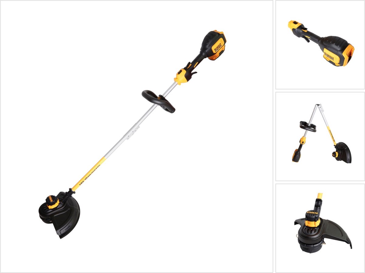 De DeWALT DCM561PBS-XJ Grastrimmer 18V 33 cm in één oogopslag