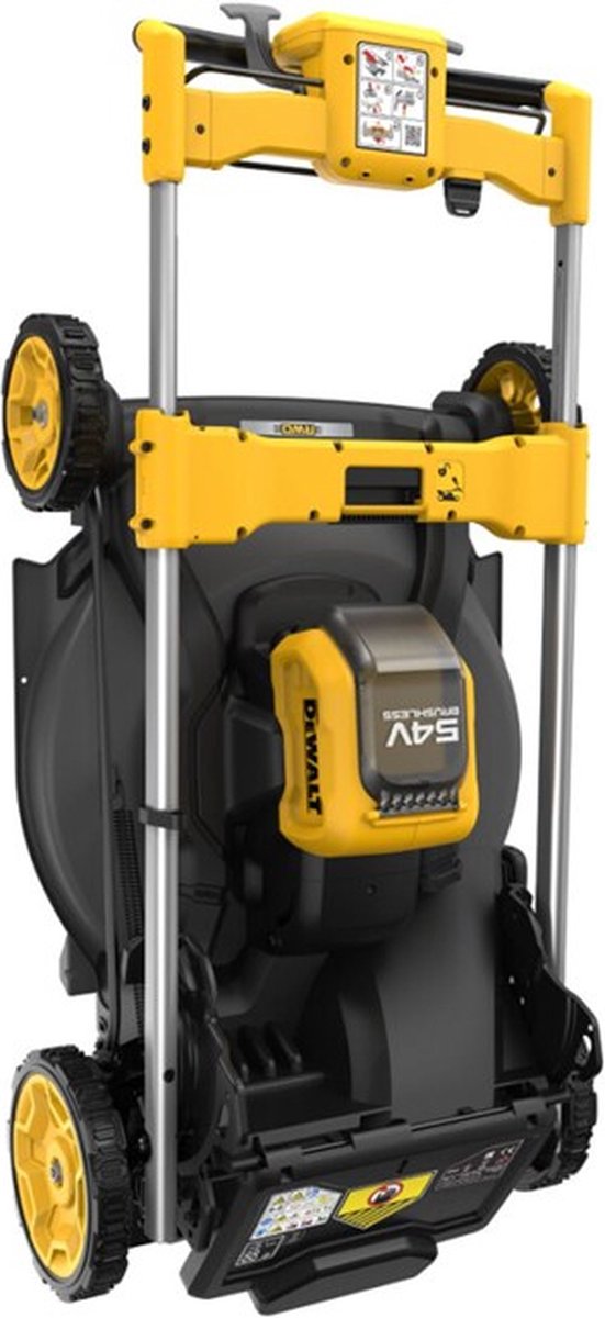 De DeWALT DCMWSP550N Accu Grasmaaier 53cm 54V XR FlexVolt in één oogopslag