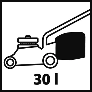 Draadloze accugrasmaaier 36V 30L