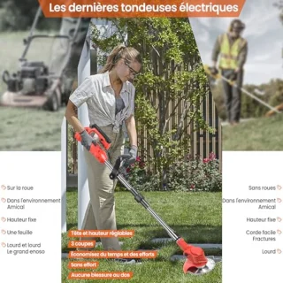 Draadloze Grasmaaier 21V