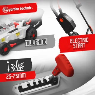 Draadloze Grasmaaier 40V 37 cm