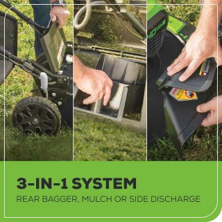 Wat vinden we goed aan de Draadloze grasmaaier 46 cm