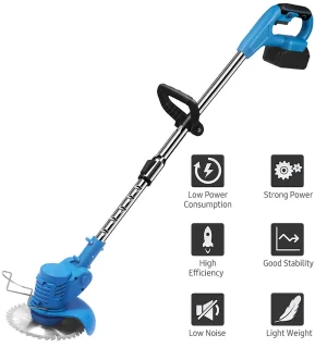 Draadloze telescopische handgrastrimmer - set van 2