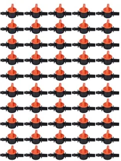 Druppelirrigatieventiel 4/7 mm - 50 stuks