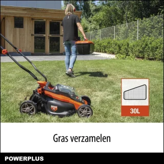 Dual Power POWDPGLWS1 Grasmaaier 20V 340mm