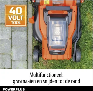 Dual Power POWDPGLWS2 40V accu-grasmaaier 420 mm