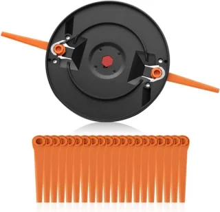 Dubbelmesmesplaat voor Gardena 9876, 9878, 14700, 14701