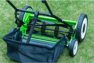 Duwmaaier 16 inch Vierwieler Snoerloos 9-Traps
