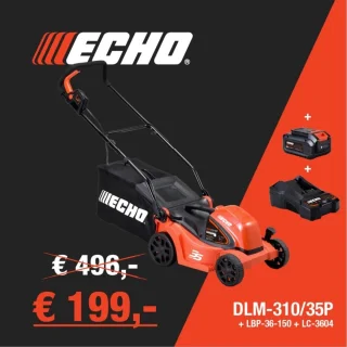 Echo DLM310-35P 40V Gazonmaaier incl. accu en lader