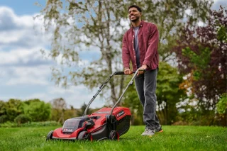 Wat vinden we goed aan de Einhell Accu Grasmaaier GE-CM 18/32 C Li BL Solo