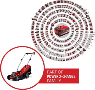 Einhell GE-CM 18/33 Li Accu Grasmaaier Kit 18V 33cm