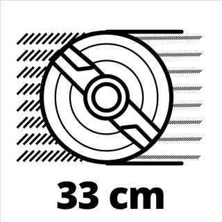 Einhell GE-CM 36/33 Li Kit Accu Grasmaaier 36V