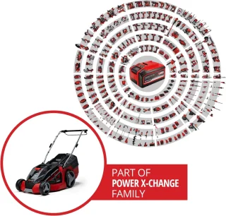 Einhell GE-CM 43 Li M Accu Grasmaaier Kit 36V