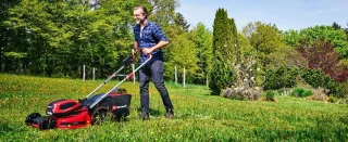 Einhell Professional Accu Grasmaaier GP-CM 36/52 S BL Kit