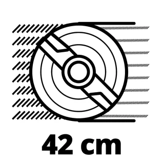 Einhell RASARRO 36/42 Li Kit Accu Grasmaaier 36V