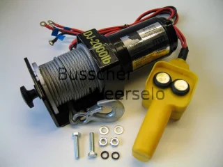 Electro Elektrische Lier 900KG 12V Brede Spoel