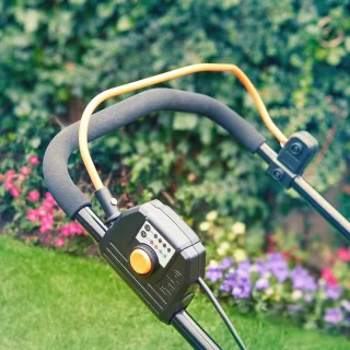 Elektrische accu grasmaaier 24V 37 cm