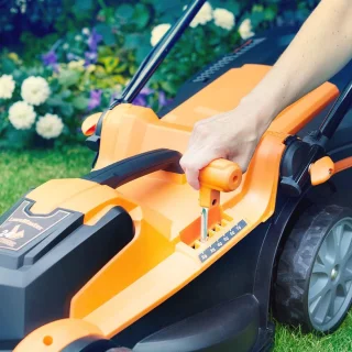 Elektrische accu grasmaaier 24V 37 cm