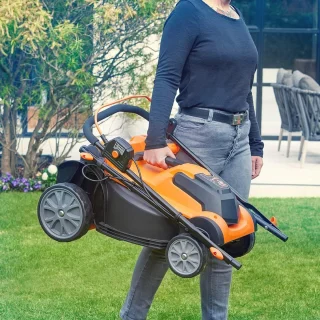 Elektrische accu grasmaaier 24V 37 cm