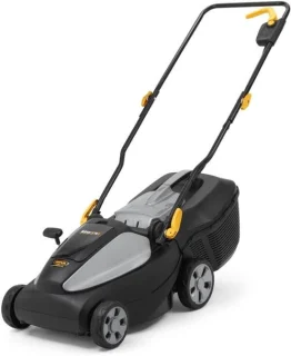 Elektrische accugrasmaaier zwart