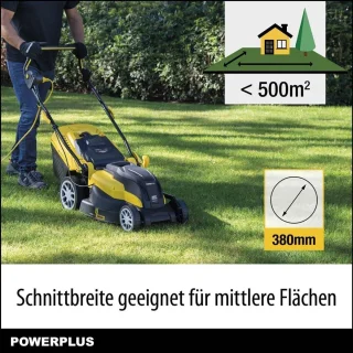 Elektrische Grasmaaier 1600 W 38 cm