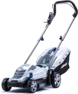 Elektrische grasmaaier 33 cm - zwart