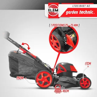 Elektrische grasmaaier 46 cm