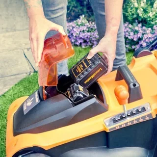 Elektrische grasmaaier – accu grasmaaier – draadloze grasmaaier – batterijmaaier – mulching grasmaaier