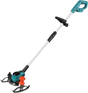 Elektrische grasmaaier en draadloze trimmer